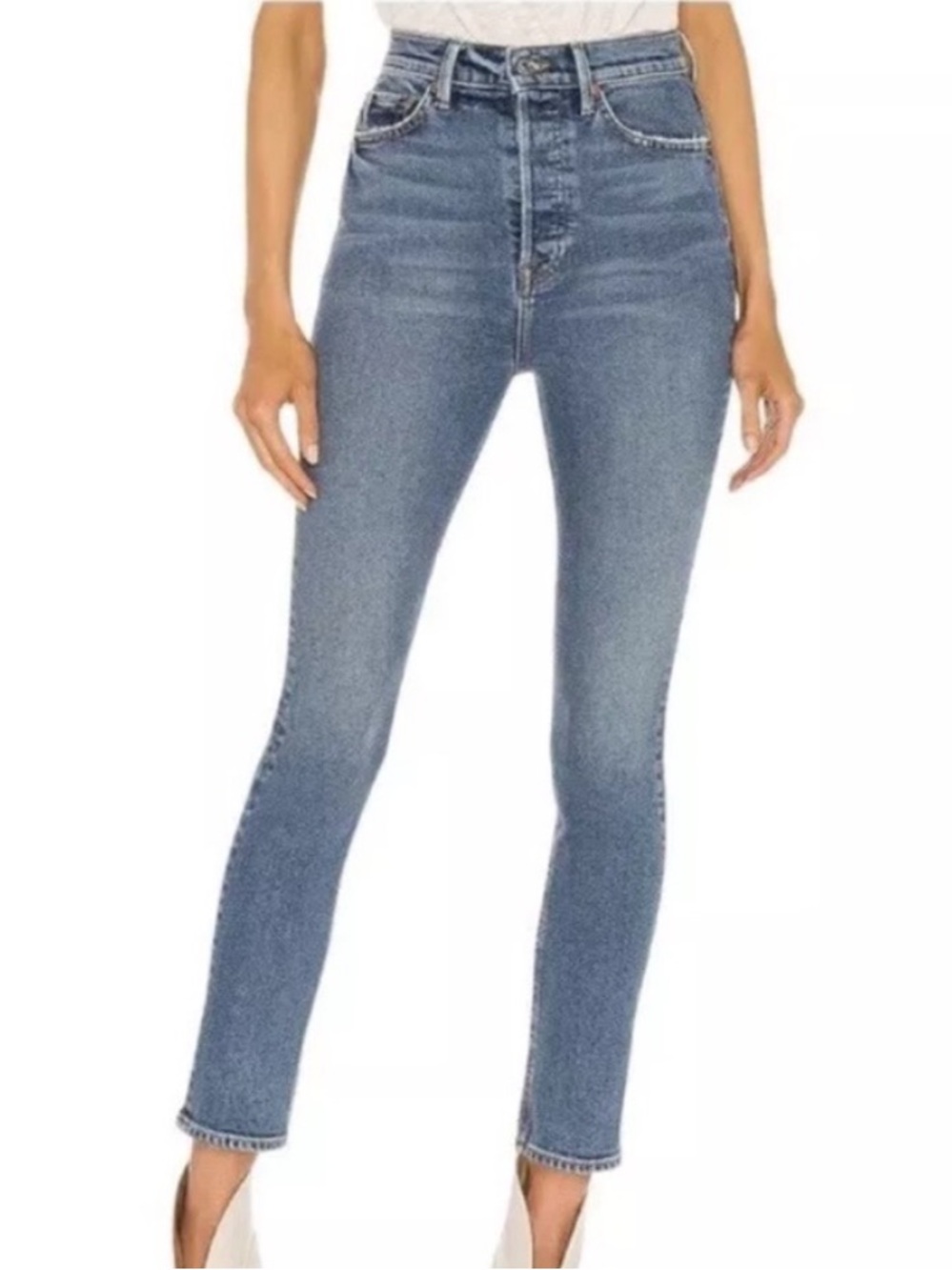 GRLFRND The Piper Dark Blue Skinny Jeans